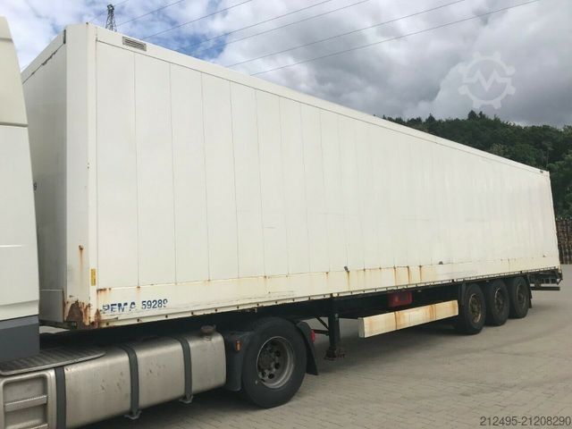 Skříňový návěs KRONE KOFFER | DOPPELSTOCK  | LOCHBLECH