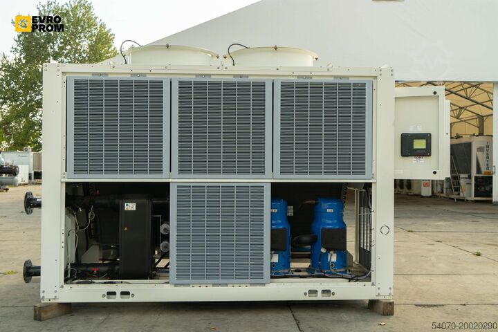 Čiler Used Aircooled chiller Trane CGAM070 186.8 KW. 2017 yom