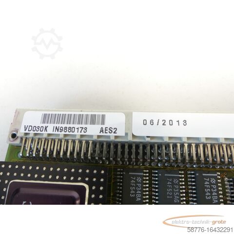 Component Heidenhain VD030K AES2 Karte + Gildemeister 0.88.639-0 SI0ADP Zusatzplatine
