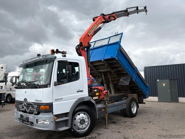 Kranwagen Mercedes-Benz ATEGO 1217 + PALFINGER PK 11001 - 7 X EXT. + TI...
