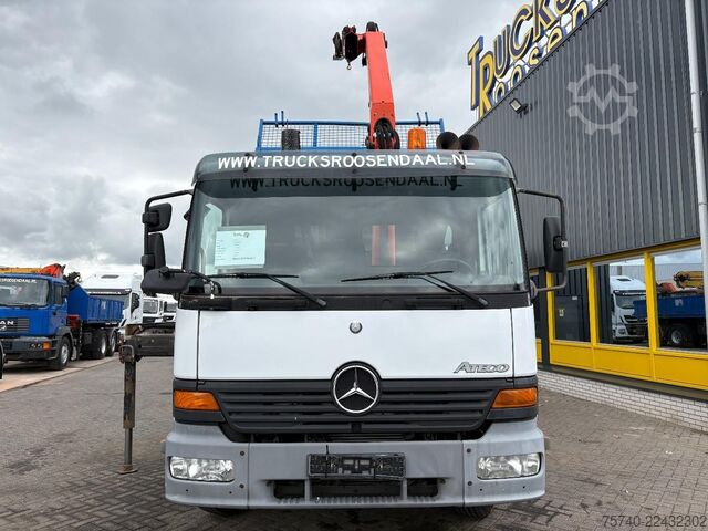 Kipper mit Kran Mercedes-Benz ATEGO 1217 + PALFINGER PK 11001 - 7 X EXT. + TI...