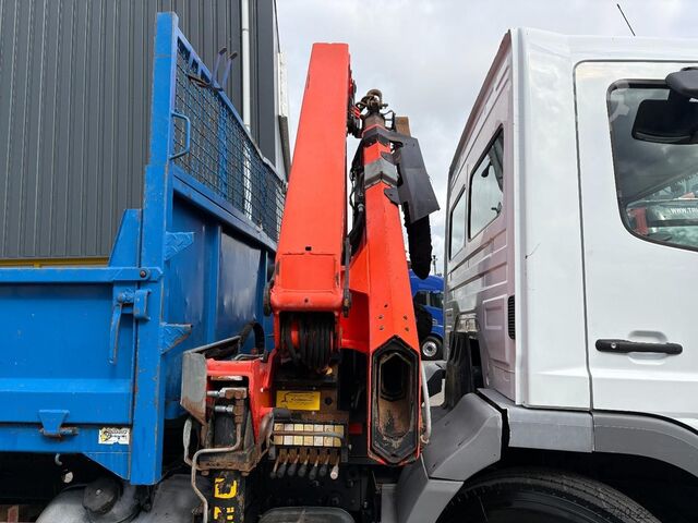 Kipper mit Kran Mercedes-Benz ATEGO 1217 + PALFINGER PK 11001 - 7 X EXT. + TI...