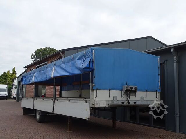 BE félpótkocsik LMJ Be Oplegger Open/ Zeil Camera Lucht Vering Load...