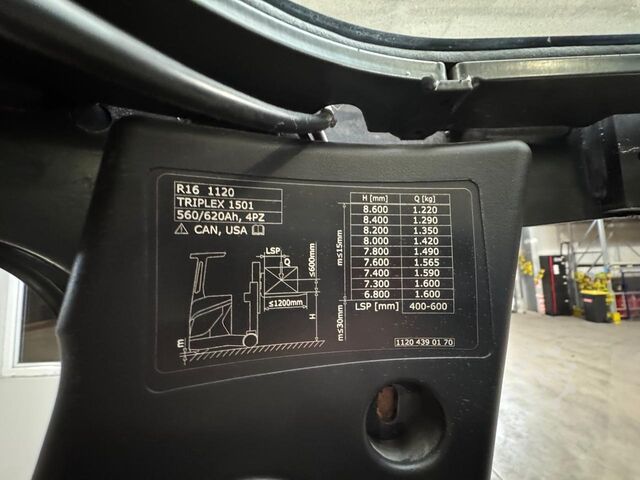Reach truck Linde R 16 [ID: 287]