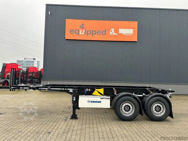 Container transportation Krone NEU UND DIREKT VERFÜGBAR: 20FT-ADR-FAHRGESTELL ...