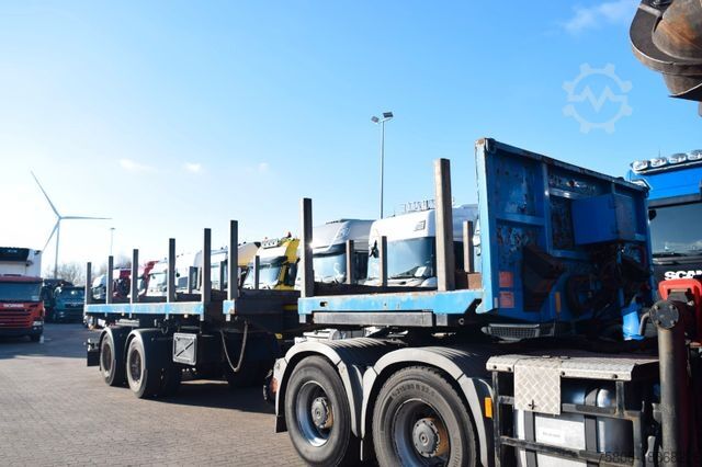 Arbejdsplatform sættevogn MEUSBURGER Rungen Ausziehbar 11,80-16,90m Zwangsgelenkt