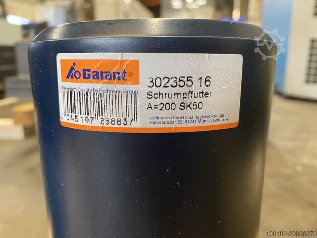 Gereedschapshouder / gereedschapshouder Neue Garant Schrumpffutter SK50 - Konvolut