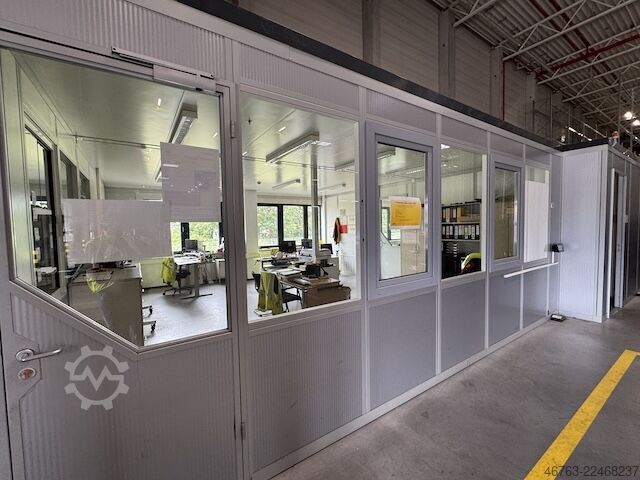 Warehouse offices, room-in-room system Kleusberg Systemraum Trendline