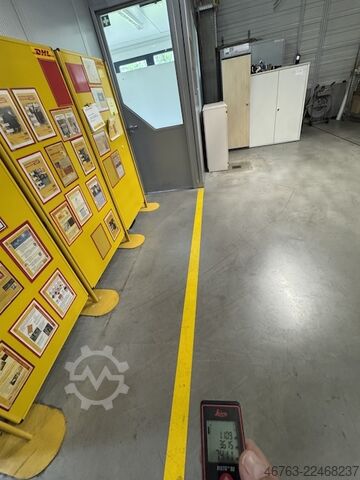 Warehouse offices, room-in-room system Kleusberg Systemraum Trendline