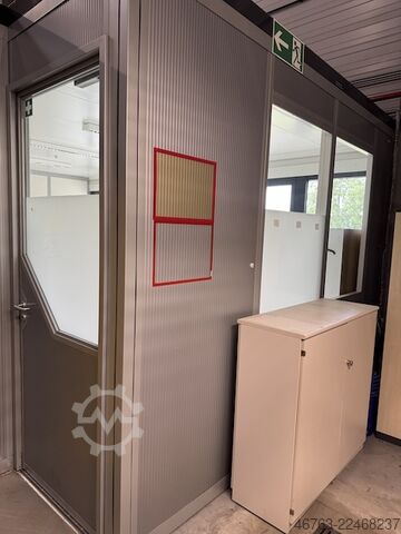 Warehouse offices, room-in-room system Kleusberg Systemraum Trendline