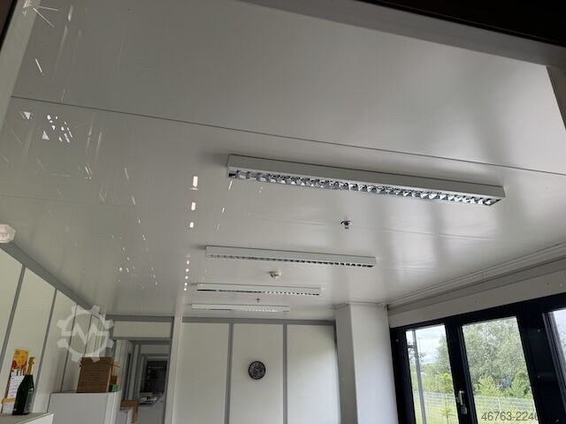 Warehouse offices, room-in-room system Kleusberg Systemraum Trendline