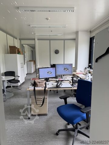 Warehouse offices, room-in-room system Kleusberg Systemraum Trendline
