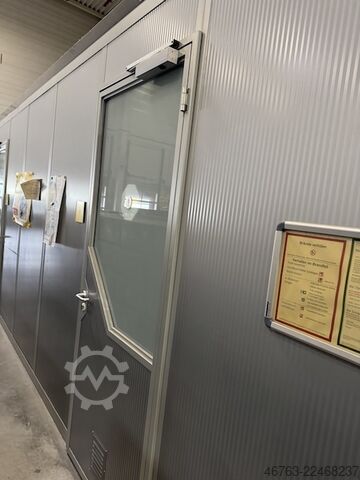 Warehouse offices, room-in-room system Kleusberg Systemraum Trendline
