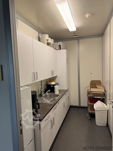 Warehouse offices, room-in-room system Kleusberg Systemraum Trendline