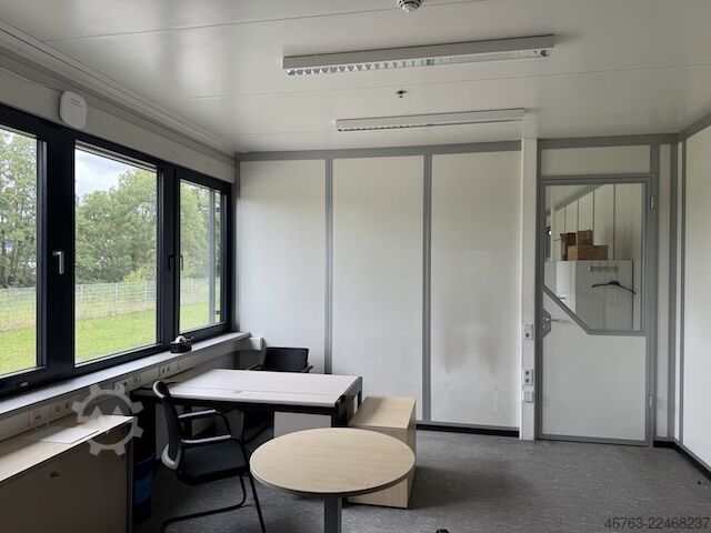 Warehouse offices, room-in-room system Kleusberg Systemraum Trendline