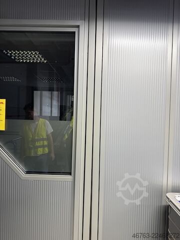 Warehouse offices, room-in-room system Kleusberg Systemraum Trendline