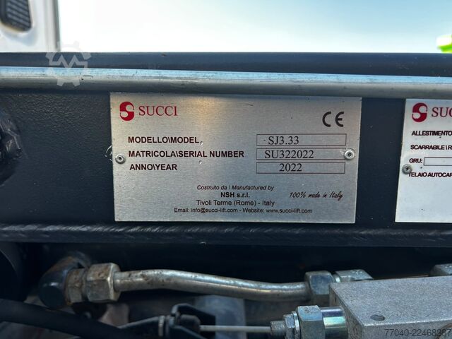 φορτηγό γερανός roll-off Iveco SCARRABILE