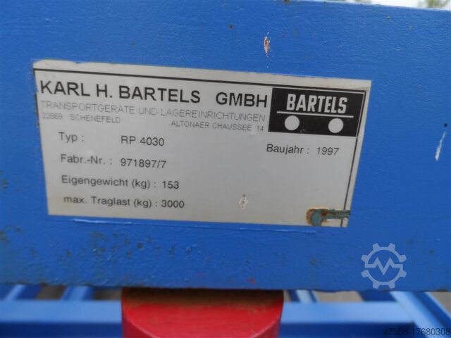 Reboque para serviço pesado Bartels DP 4030