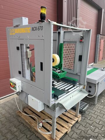 Kartonverpakkingsmachine-opzetter Normpack NCX-670 & NCF-M67