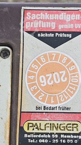 Lastbilmonteret gaffeltruck Palfinger Mitnahmestapler CRAYLER F3 253 PX 4W
