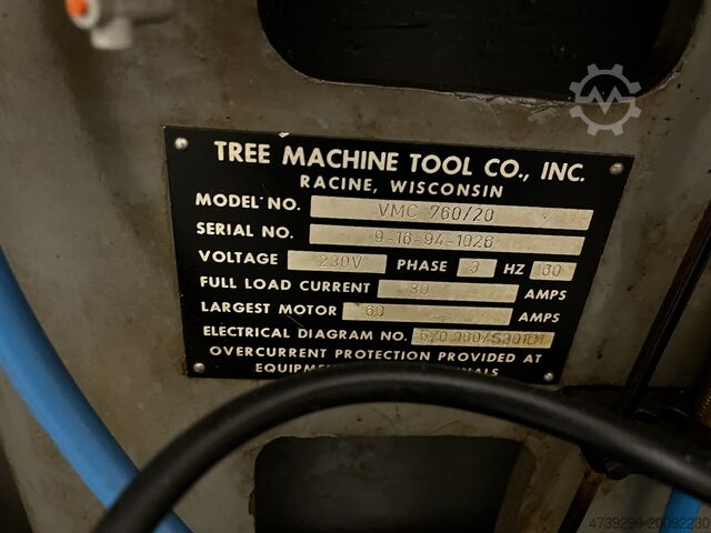 Verticaal bewerkingscentrum ZPS VMC 760/20