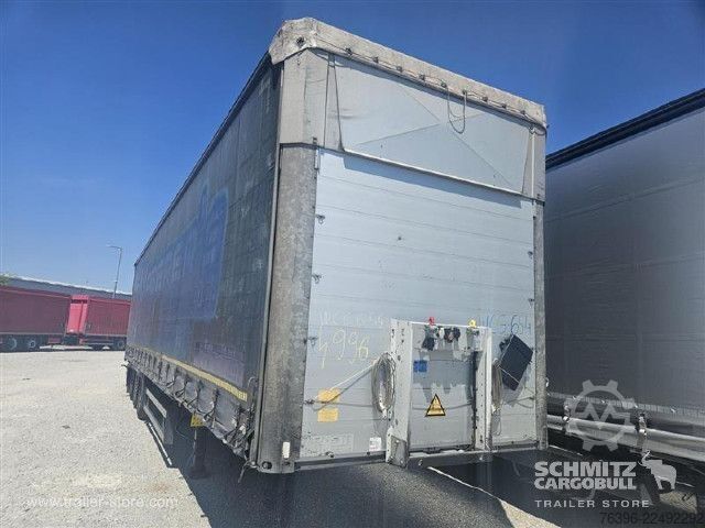 Åben sættevogn med presenning Schmitz Cargobull Semitrailer Curtainsider Mega