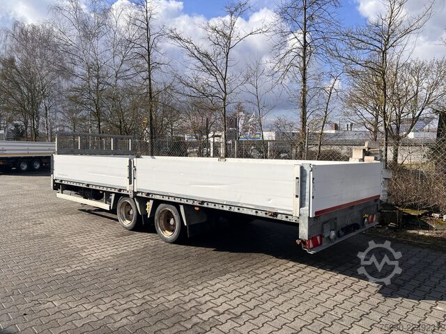 Otwarta przyczepa Humbaur HBTZ 137224  14,4 t Tandem- Pritschenanhänger- Tieflader