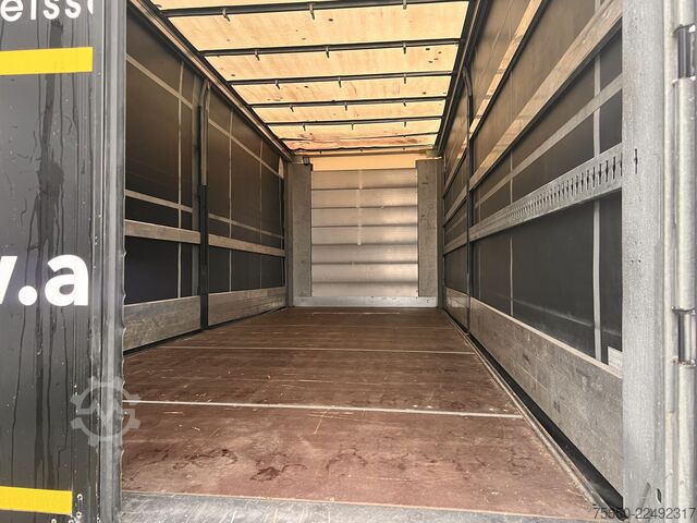 Otwarta przyczepa z plandeką Fliegl TPS135  13,5 t Tandemplanenanhänger, neuwertig
