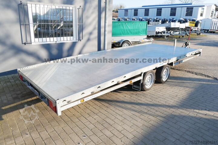 Släpvagn för biltransport Hulco CARAX-2 3000kg Autotrailer