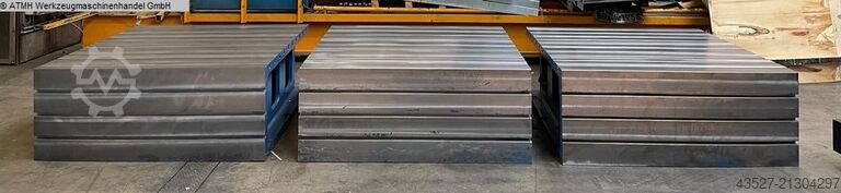 Bolster plate GERD WOLFF 1500 x 1500 x 800mm