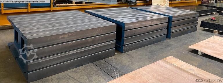 Bolster plate GERD WOLFF 1500 x 1500 x 800mm