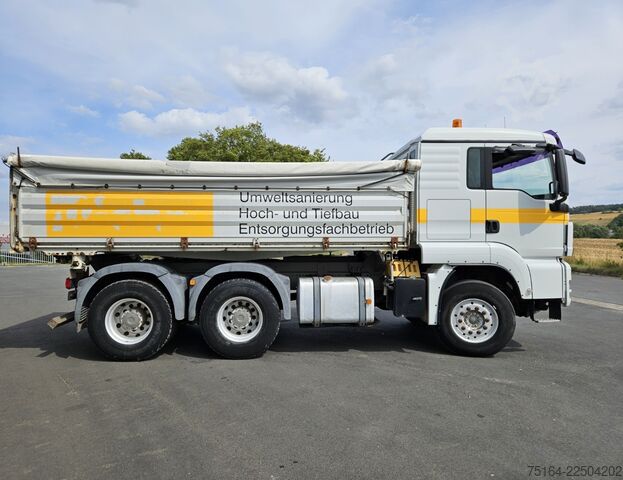 ανατρεπόμενο φορτηγό MAN TGS 26.480 BL 6x4