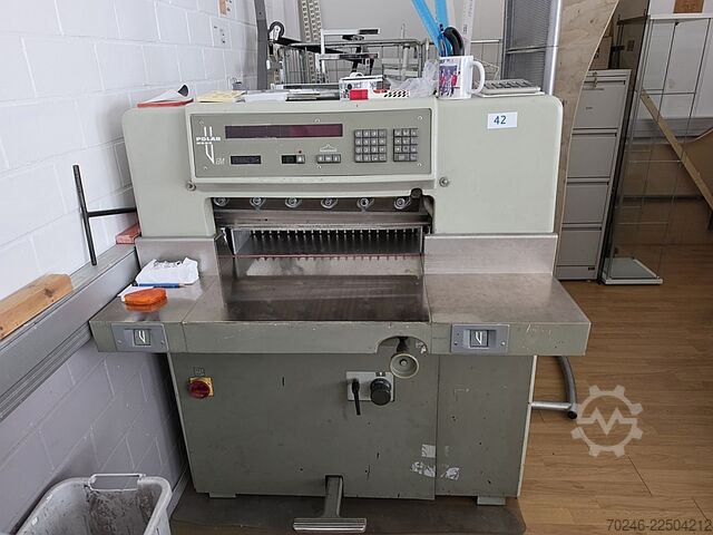 μηχάνημα κοπής χαρτιού Polar Mohr 58 EM