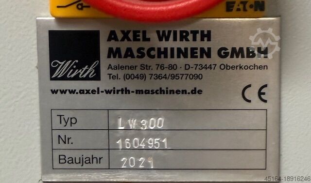 Machine d'application d'huile Axel Wirth LW 300