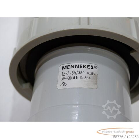 Mennekes onderdeel Mennekes 364 Wandstecker 125A-6H/380-415V