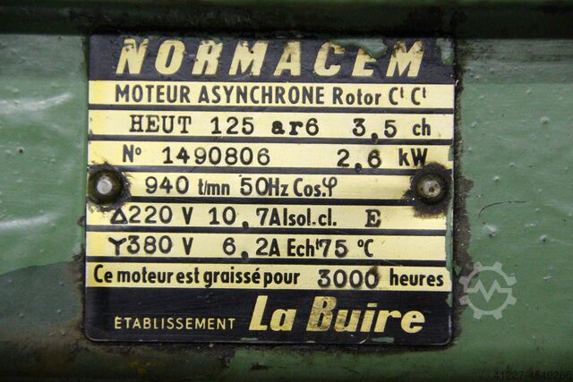 Elektromotor 2,6 kW 900 U/min Normacem 2,6 kW 900 U/min