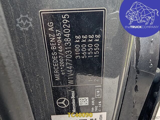 Furgon blaszak Mercedes-Benz Vito 119 CDI - DUBBELE CABINE - AUTOMAAT