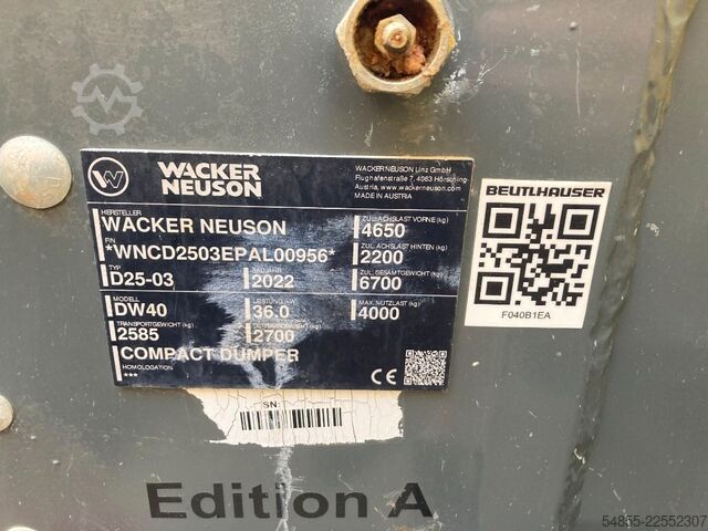  Wacker Neuson DW40