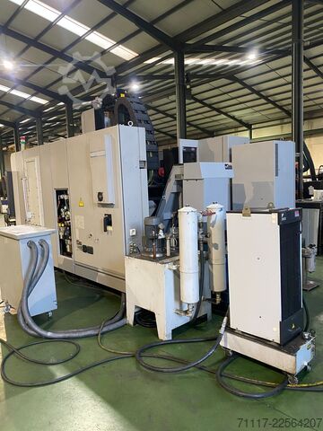 οριζόντιο κέντρο κατεργασίας Mori Seiki NMV 5000 DCG Turning Table