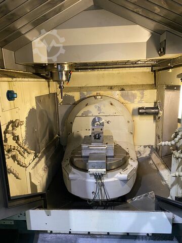 οριζόντιο κέντρο κατεργασίας Mori Seiki NMV 5000 DCG Turning Table