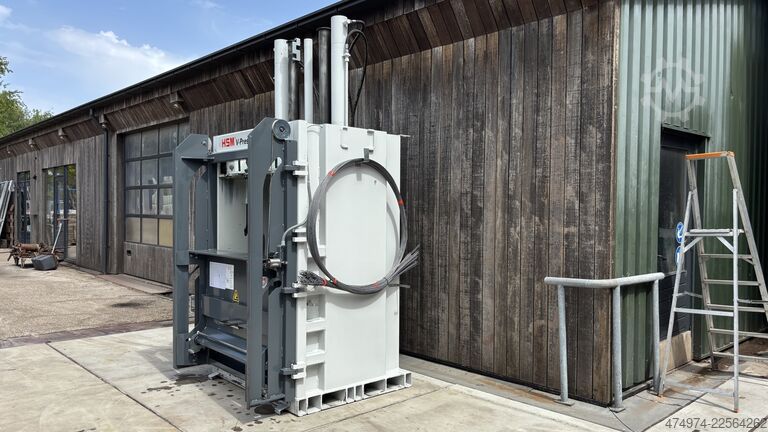 Belownica prasa do odpadów prasa do tekstyliów odpady hsm V-Press 1160 Plus