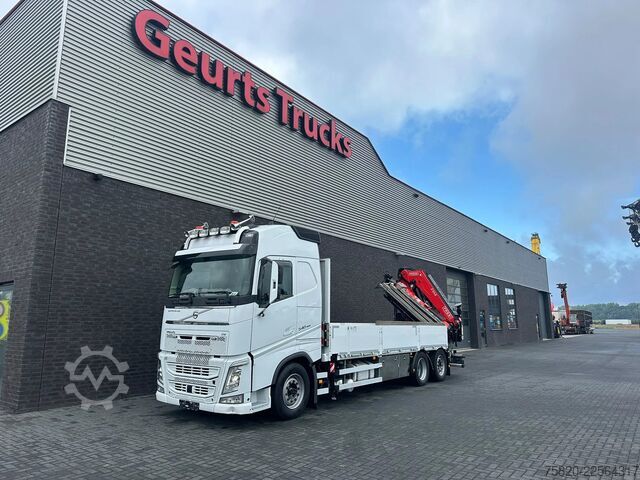 Vrachtwagen met kraan Volvo FH 540 6X2 BAKWAGEN  + FASSI 545 RA.2.26 KRAAN/...