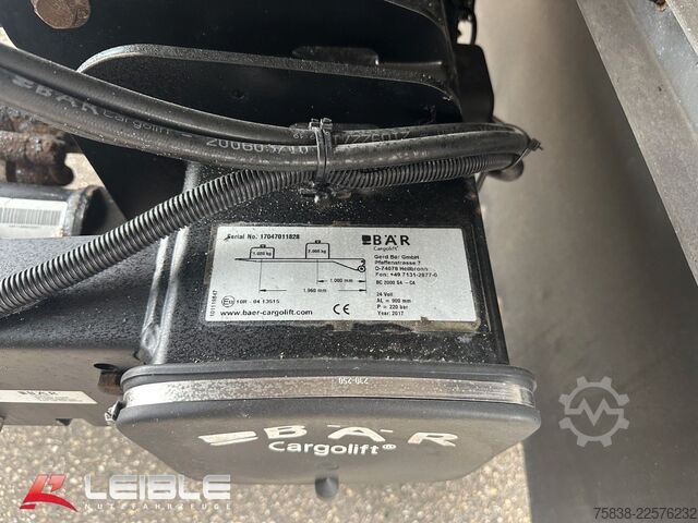 Caminhão frigorífico MERCEDES-BENZ Antos 1840*Frigo Koffer*Carrier1250*LBW-Bär*