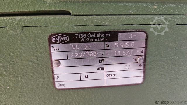 Kedjemortelmaskin HAFFNER SL 100
