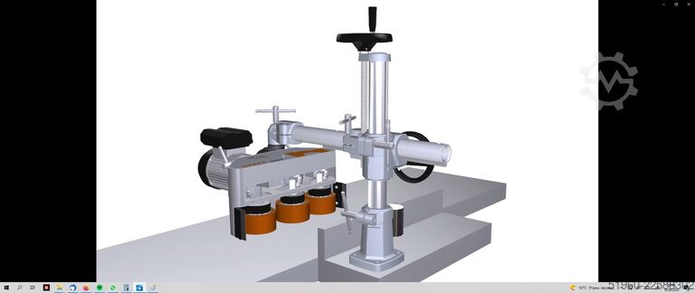 Avanço para fresadora Maggi Steff 2044 Maggi Engineering Steff 2044
