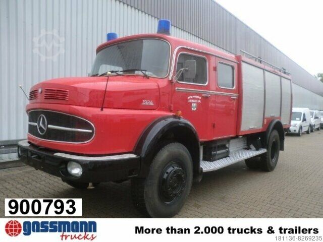 Fire brigade/rescue Mercedes-Benz LAK 1924 4x4 TLF, Feuerwehr