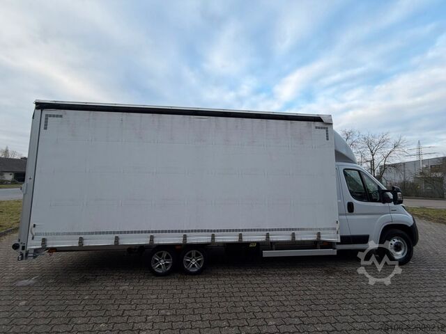 Gardinsidad skåpbil FIAT Ducato Plane Tandemachse 3 Achsen