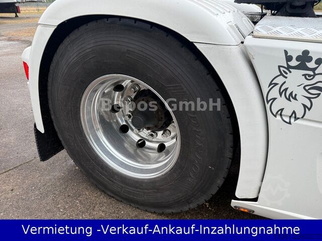 Standardowy ciągnik siodłowy SCANIA SUPER-Highline R 450-LEDER-Retarder-adr