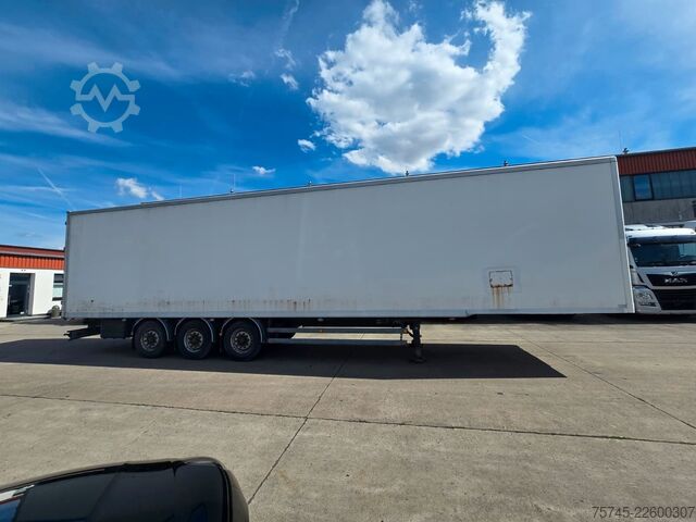 Skåpsemitrailer SAMRO ST39 * ROLLENBETT * KOFFER * BPW * 3-ACHSER