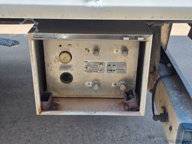 Kutu dorse SAMRO ST39 * ROLLENBETT * KOFFER * BPW * 3-ACHSER